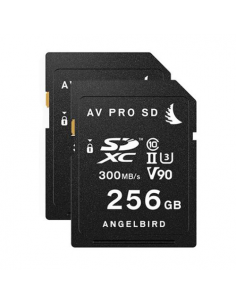 Carte SDXC Angelbird 256 Gb V90 UHS-II 300mb/s lot de 2